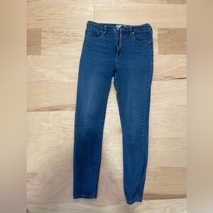 Everlane High Waisted Skinny Jeans